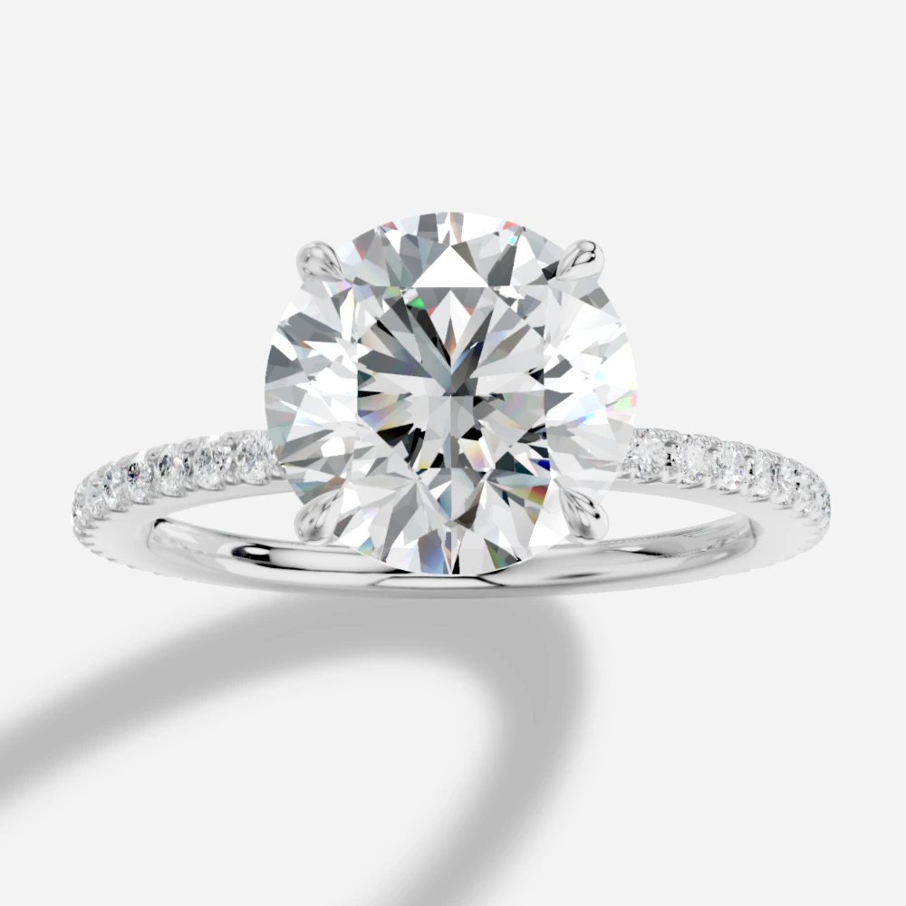 Selene Solitaire-sormus, laboratoriotimantti