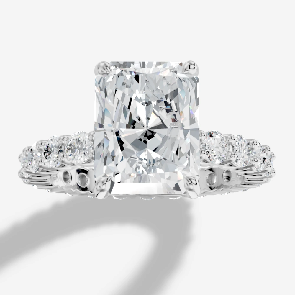 Imperial Radiant-Cut Lab-Grown Diamond Ring