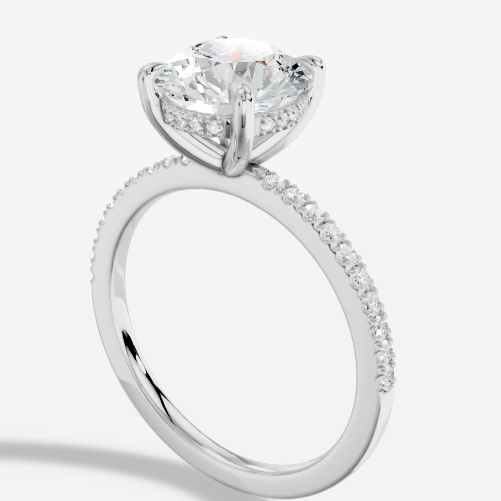 Eft4lya Ring met lab-grown diamant ikinci görünüm